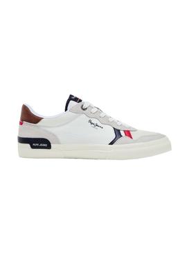 Zapatillas Pepe Jeans Kenton Britt Blanco Hombre