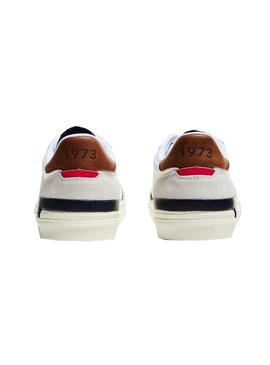 Zapatillas Pepe Jeans Kenton Britt Blanco Hombre