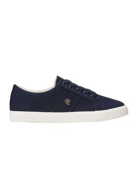 Zapatillas Polo Ralph Lauren Janson II Azul Mujer