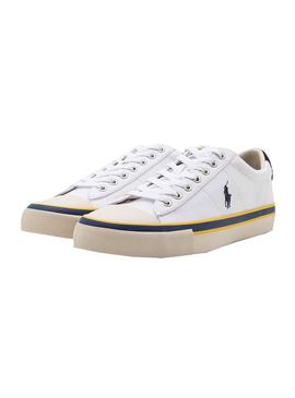 Zapatillas Polo Ralph Lauren Canvas Blanco Hombre