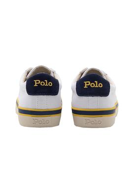 Zapatillas Polo Ralph Lauren Canvas Blanco Hombre