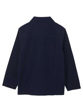 Sobrecamisa Mayoral Cuadrille Marino Para Niño