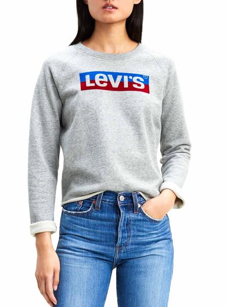 Sudadera Levis Graphic Box Tab Mujer