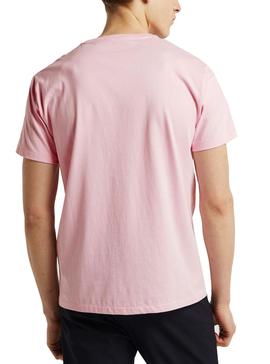 Camiseta Polo Ralph Lauren Custom Fit Rosa Hombre