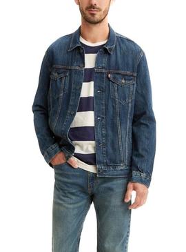 Cazadora Vaquera Levis Trucker Palmer Para Hombre