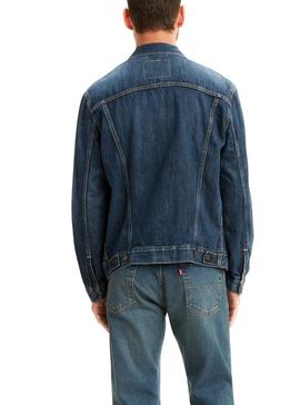 Cazadora Vaquera Levis Trucker Palmer Para Hombre