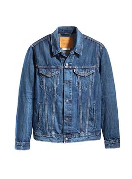 Cazadora Vaquera Levis Trucker Palmer Para Hombre