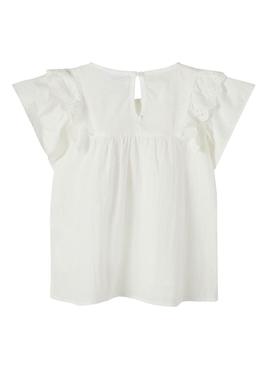 Blusa Name It Firebird Capsl Blanco Para Niña