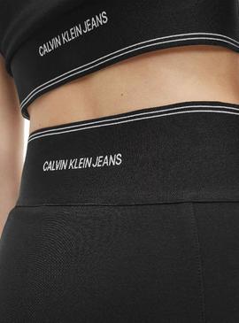 Falda Calvin Klein Milano Bodycon Negro Para Mujer