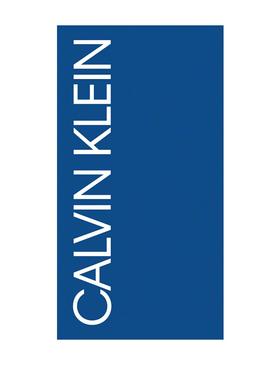 Toalla Calvin Klein Bobby Azul Para Hombre Mujer