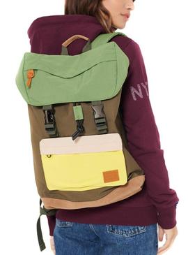 Mochila Superdry Topload Utility Verde Para Mujer