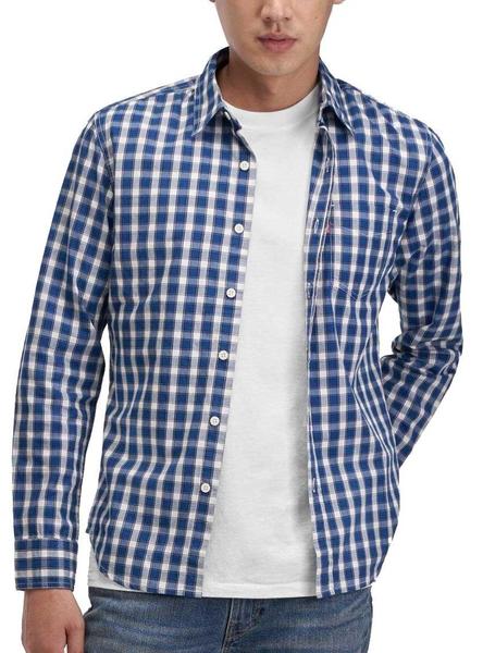 Camisa Levis Classic 1Pkt Cuadros Para Hombre