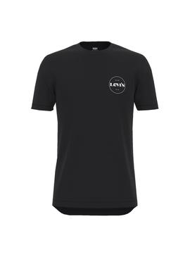 Camiseta Levis Perfect Graphic Negra Para Hombre