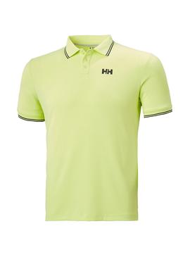 Polo Helly Hansen Kos Verde Claro Para Hombre