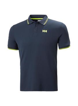 Polo Helly Hansen Kos Azul Marino Para Hombre