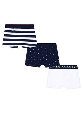 Set 3 boxer Mayoral Nauticos Marino Niño