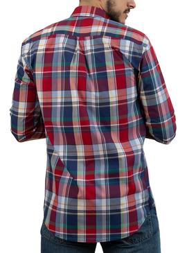 Camisa Klout Cosme Rojo Para Hombre