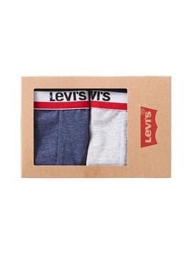 Set 2 Calzoncillos Levis NM67007 Marino