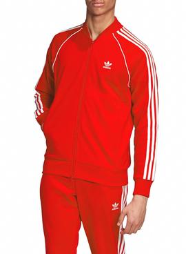 Chaqueta Adidas Primeblue Rojo Para Hombre