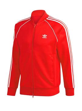 Chaqueta Adidas Primeblue Rojo Para Hombre