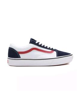 Zapatillas Vans Comfycush Old Skool Blanco Hombre