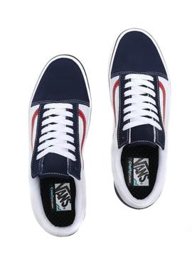 Zapatillas Vans Comfycush Old Skool Blanco Hombre