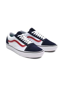 Zapatillas Vans Comfycush Old Skool Blanco Hombre