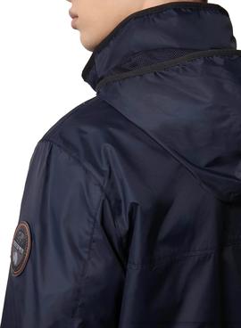 Chaqueta Napapijri Arino Azul Marino Para Hombre