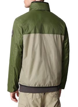 Chaqueta Napapijri Arino Verde Para Hombre