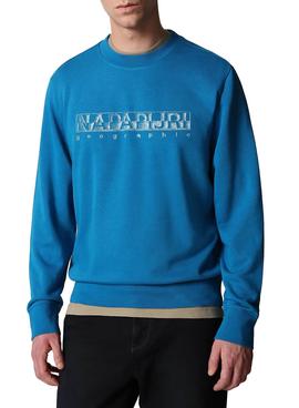 Sudadera Napapijri Ballar Azul Para Hombre