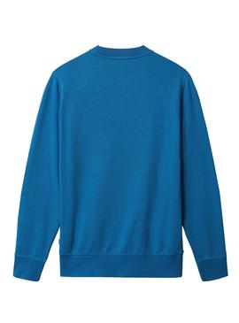 Sudadera Napapijri Ballar Azul Para Hombre