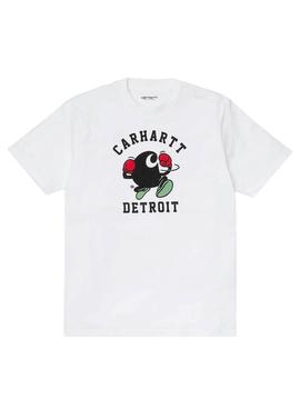 Camiseta Carhartt Boxing Blanco Para Hombre