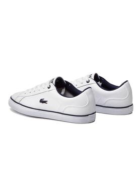 Zapatillas Lacoste Lerond Blancas Niño