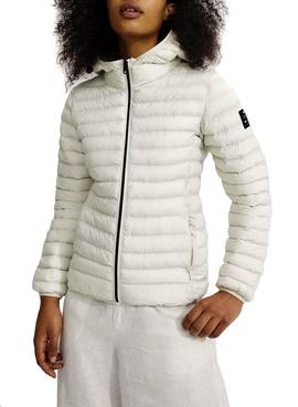 Cazadora Ecoalf Atlantic Blanco Para Mujer