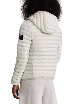 Cazadora Ecoalf Atlantic Blanco Para Mujer