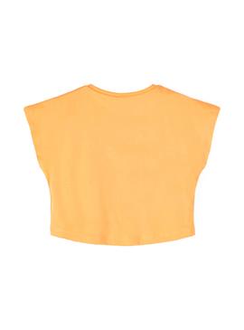 Camiseta Name It Vilma Naranja Para Niña