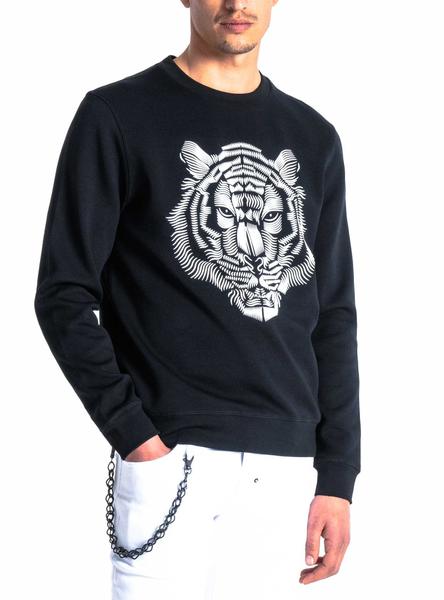 Sudadera Antony Morato 3D Print Negro Hombre