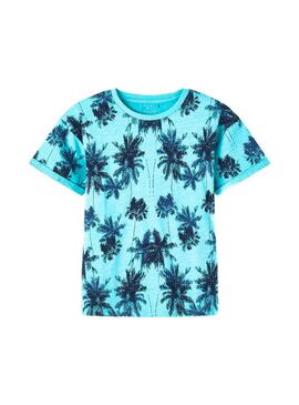 Camiseta Name It Valther Azul Claro Para Niño