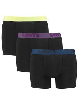 Calzoncillos Levis Premium Boxer Negro Para Hombre