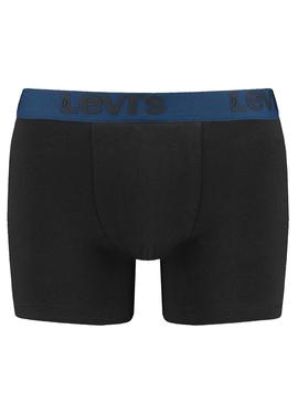 Calzoncillos Levis Premium Boxer Negro Para Hombre