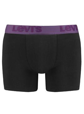 Calzoncillos Levis Premium Boxer Negro Para Hombre