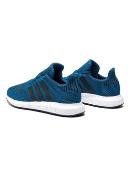 Zapatillas Adidas Swift Run J Azul Niño