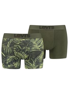 Calzoncillos Levis Tropical Fern Verde Para Hombre