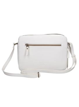 Bolso Pepe Jeans Cutouts Shoulder Blanco Mujer