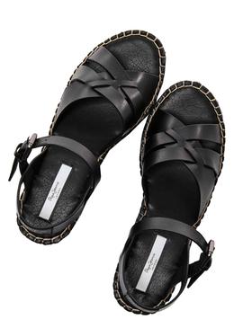 Sandalias Pepe Jeans Witney River Negro Para Mujer