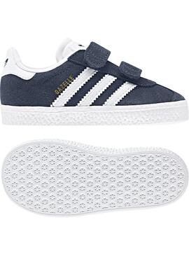 Zapatillas Adidas Gazelle Azul Para Niño