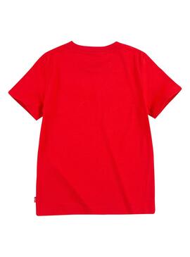 Camiseta Levis Graphic Tee Rojo Para Niño