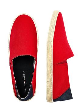 Alpargatas Tommy Jeans Easy Summer Rojo Hombre