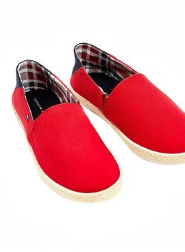 Alpargatas Tommy Jeans Easy Summer Rojo Hombre