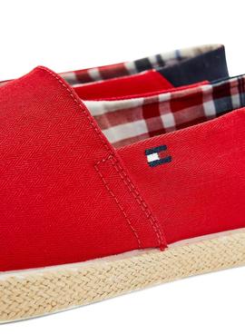 Alpargatas Tommy Jeans Easy Summer Rojo Hombre